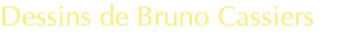 Dessins de Bruno Cassiers
